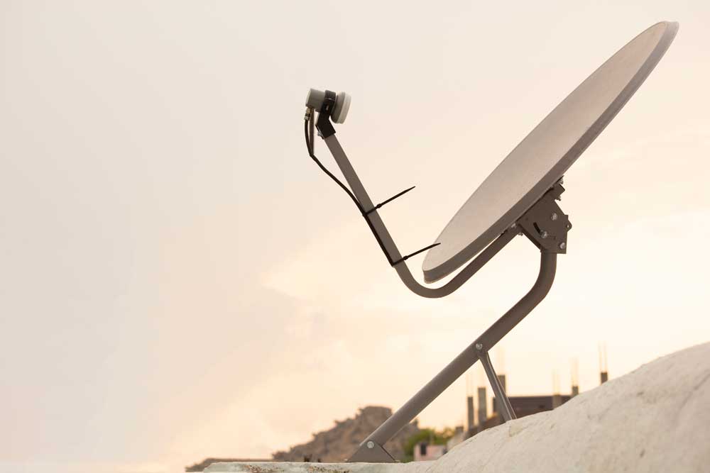 Satellite setup for internet and TV in Santa Fe, NM